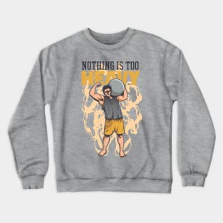 Heavy Powerlifter Crewneck Sweatshirt